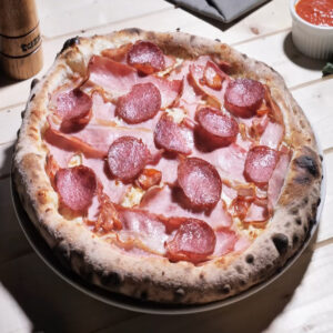 pizza quattro carne